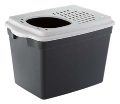 Ferplast - Litter Box Jumpy Black/White 38.8x57.5x39CM - (776.0060)