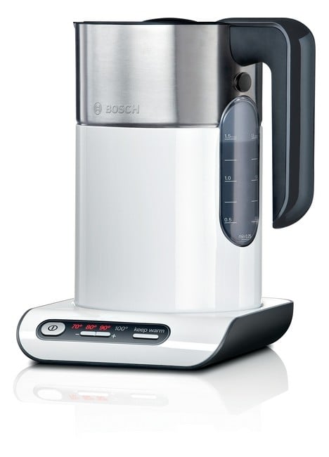 Bosch - Electric Cordless Kettle White 1.5 L (TWK8611P)