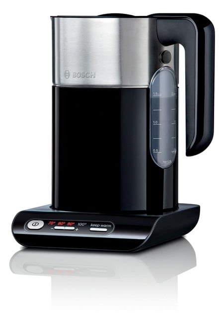 Bosch - Electric Cordless Kettle Black 1.5 L (TWK8613P)