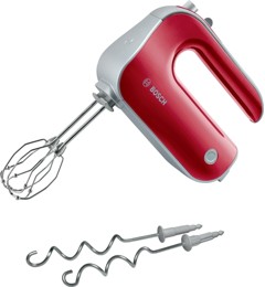 Bosch - Hand Mixer Styline 500W Red (MFQ40303)