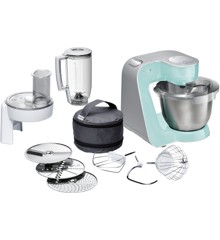 Bosch - Kitchen Machine, 1000W - MUM58020 - Turkis / Sølv