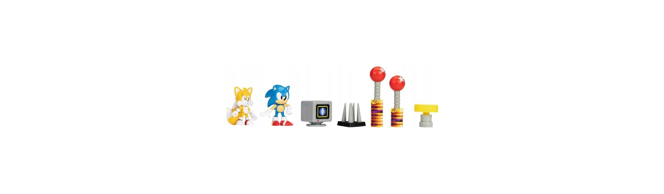 Sonic - 2.5" Figure Diorama Sæt
