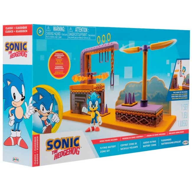 Sonic - 2.5" Flying Battery Zone Playset (414434)