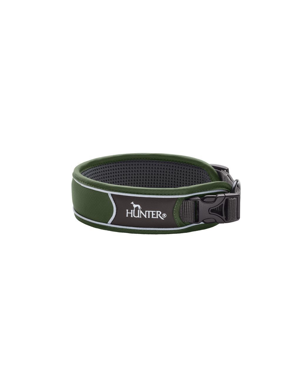 Hunter - Collar Divo S, green/grey - (67595) - Kjæledyr og utstyr