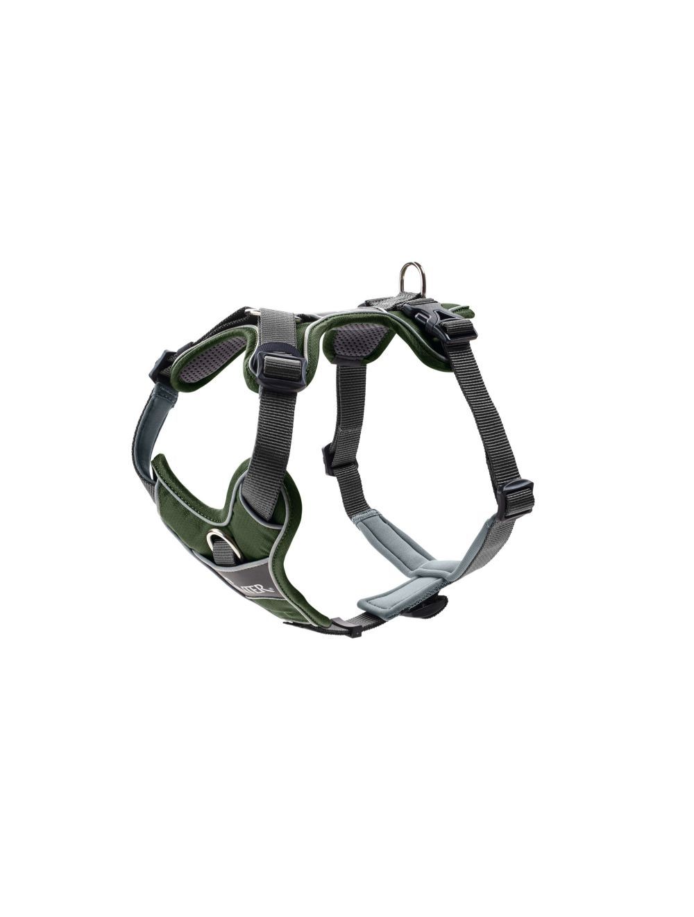 Hunter - Harness Divo S-M, green/grey - (67591) - Kjæledyr og utstyr
