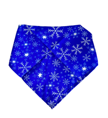 Confetti Dogs - Christmas Dog Bandana Blue - (PJU2307S)