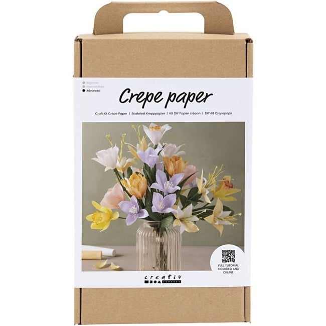 DIY Kit - Crepe paper, 1 set (977534)