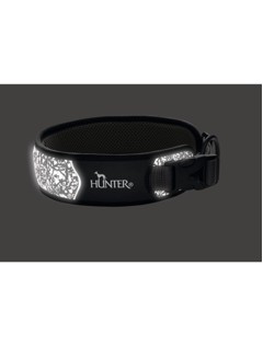 Hunter - Collar Divo Reflect M, black/grey - (68965)