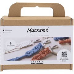 DIY Kit - Macramé - Key ring (977554)