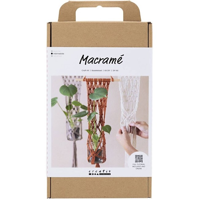 DIY Kit - Macramé - Flower Hanging (977555)