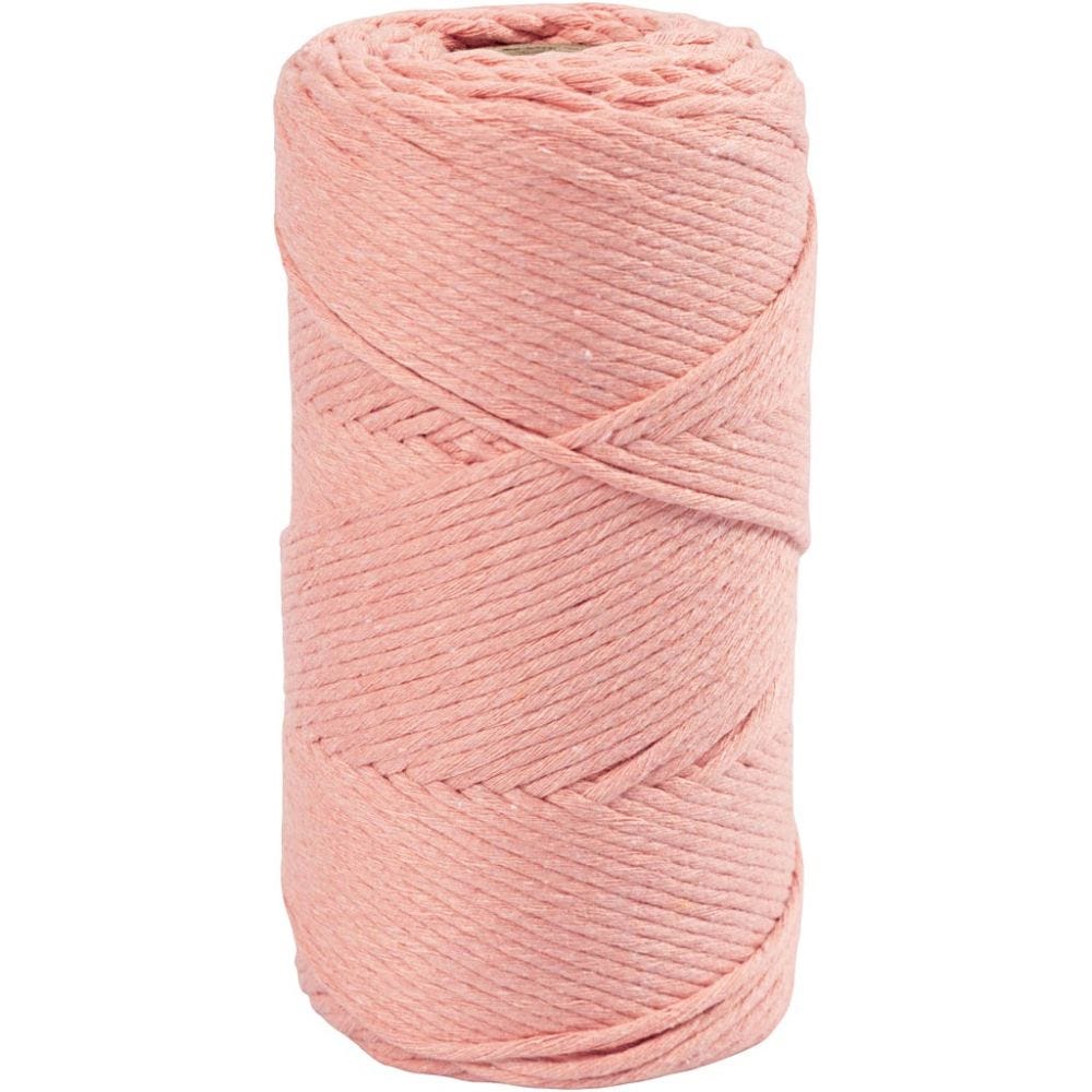 Craft Kit - Macramé Cord - Pink (977557) - Leker