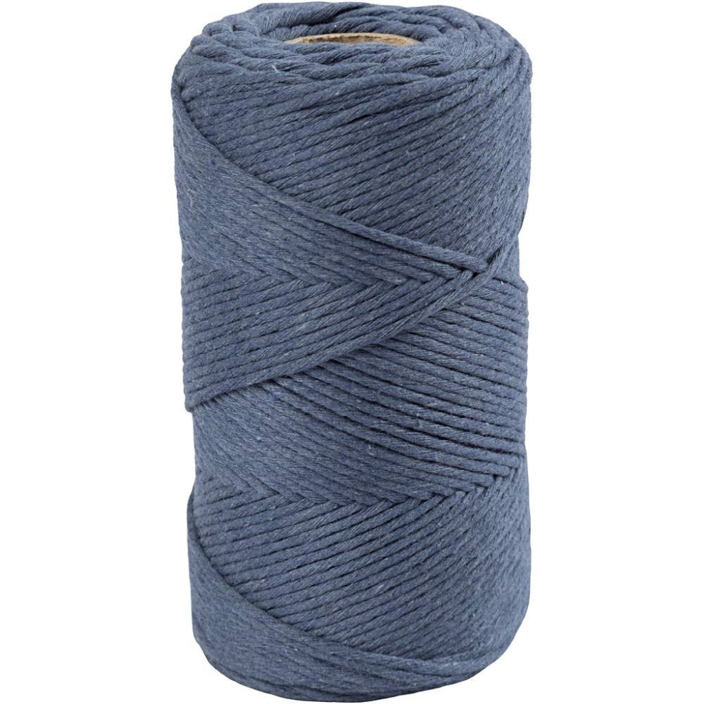 Craft Kit - Macramé Cord - Blue (977560) - Leker