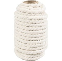 Craft Kit - Macramé reb - Råhvid