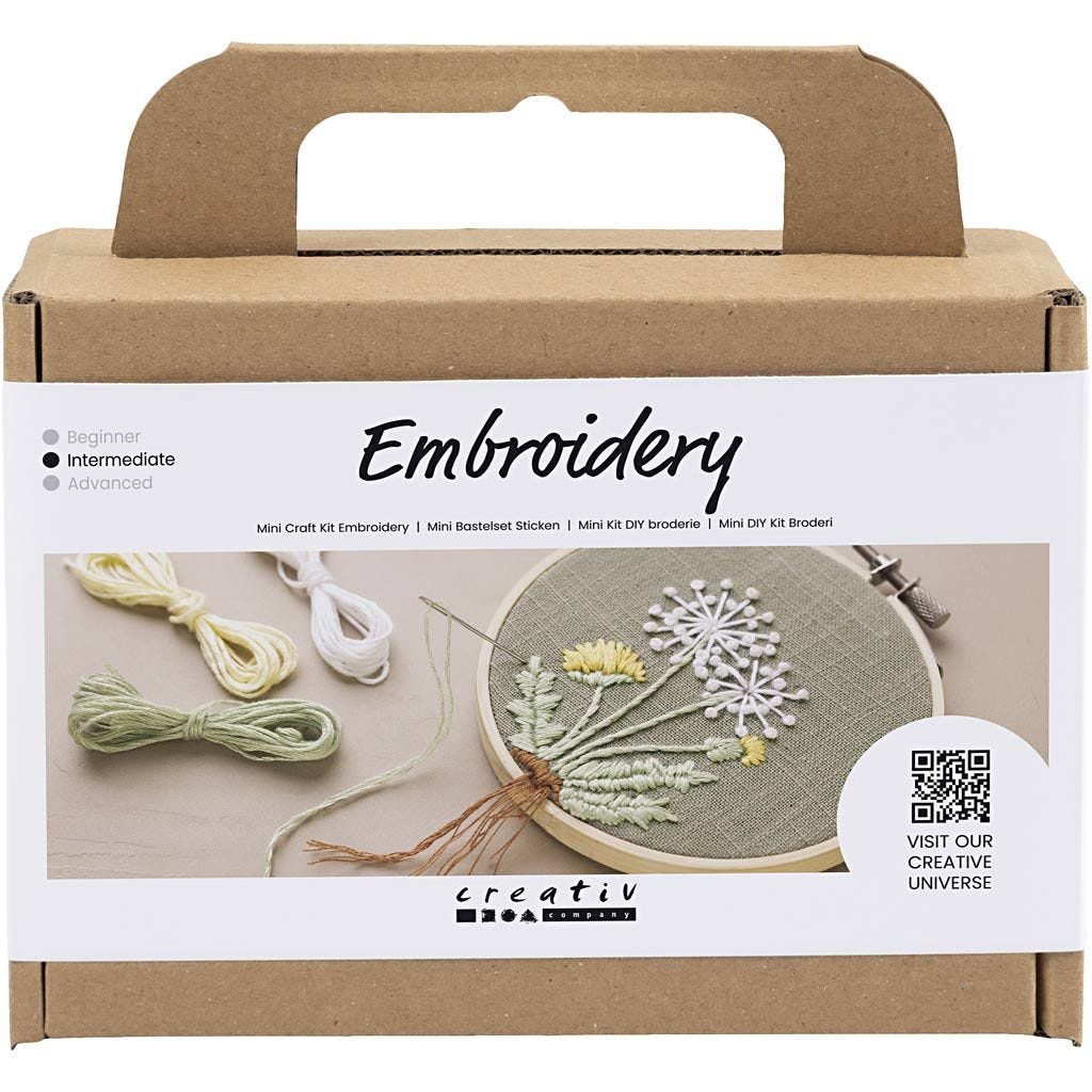 DIY Kit - Mini Craft Kit Embroidery (970845) - Leker