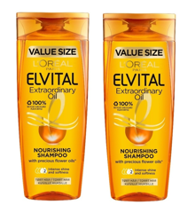 L'Oréal - 2 x Elvital Extraordinary Oil Nourishing Shampoo 400 ml