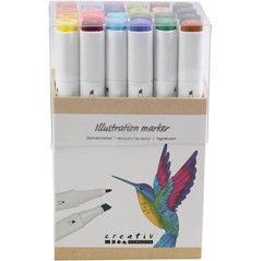 Craft Kit - Drawing ink 24 pcs. (37378)