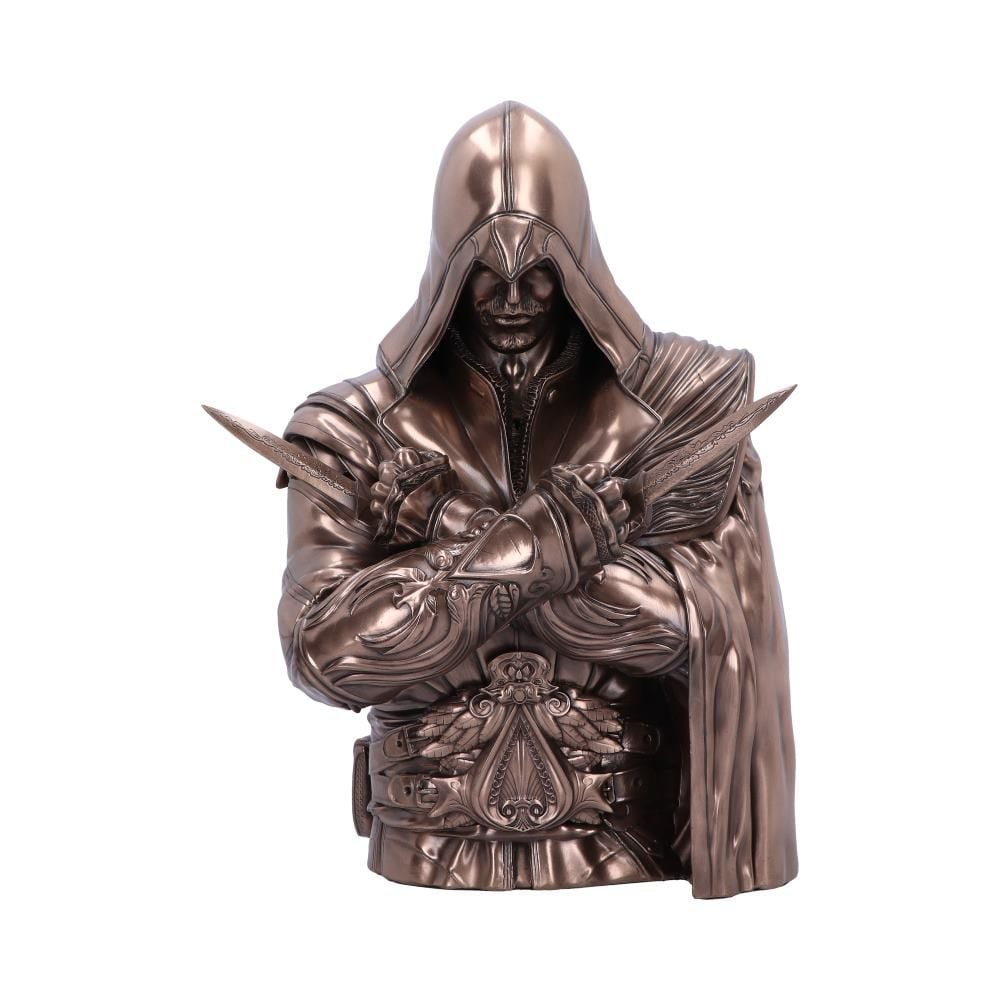 Assassin's Creed Ezio Bust Box Bronze - Fan-shop
