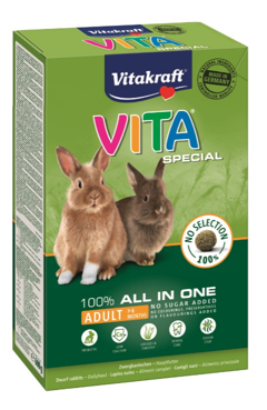 Vitakraft - BLAND 3 FOR 108 - Vita Special Adult Rabbit 600gr