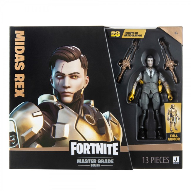 Fortnite - 10 cm Master Grade Figure - Midas Rex