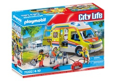 Playmobil - Ambulance with light and sound (71202)