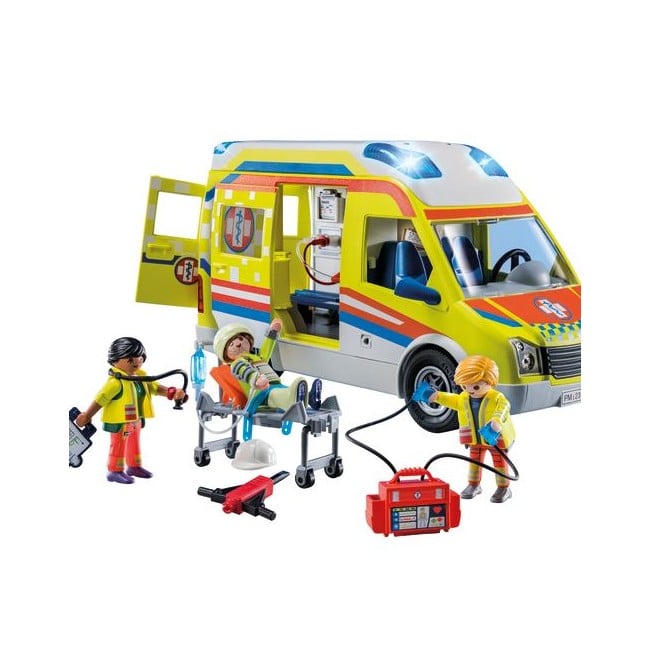 Playmobil - Ambulance with light and sound (71202)