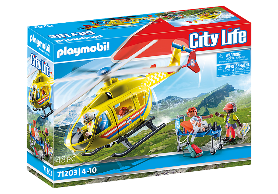 Playmobil - Reddingshelikopter (71203)