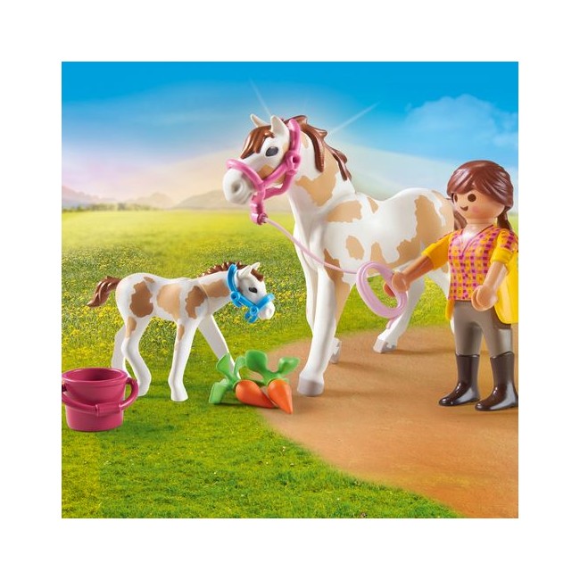 Playmobil - Horse with foal (71243)