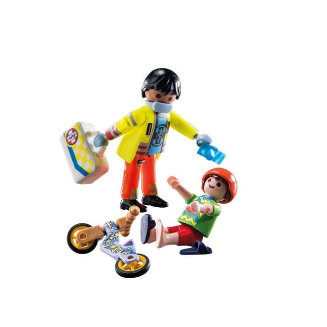 Playmobil - Paramedic with patient (71245)