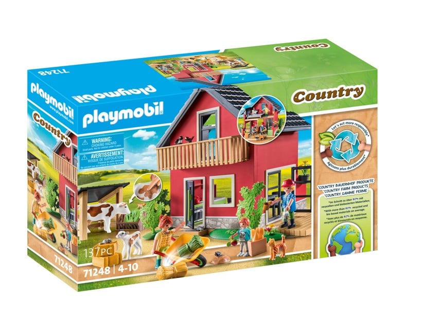 Playmobil - Farmhouse with Outdoor Area (71248)