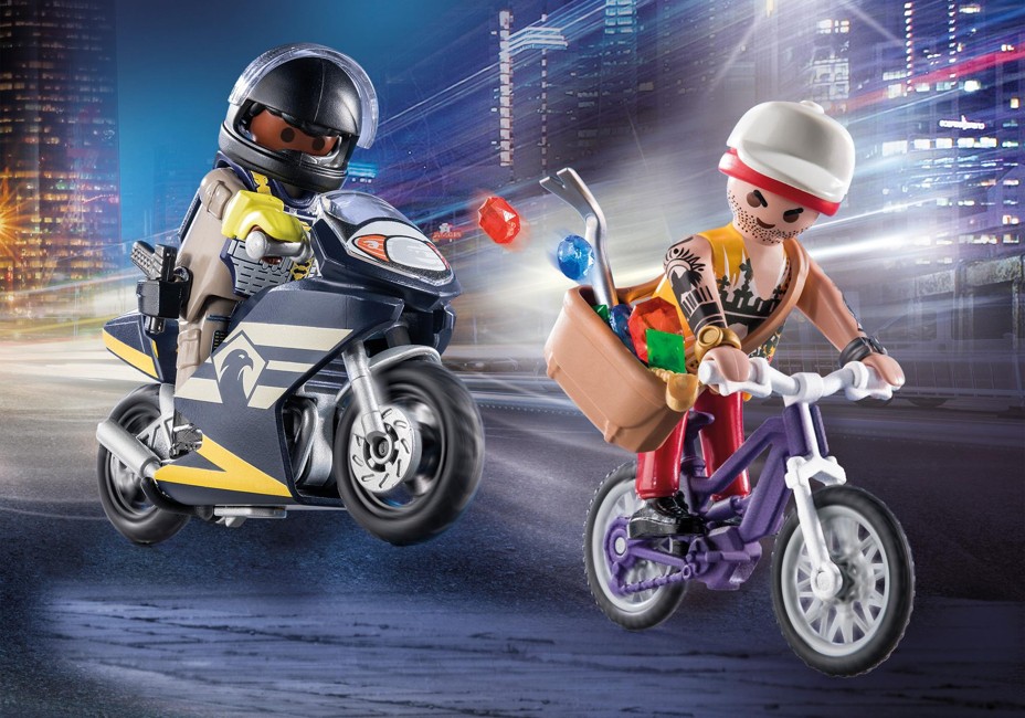 Playmobil - Starter Pack SEK and Jewel Thief (71255)