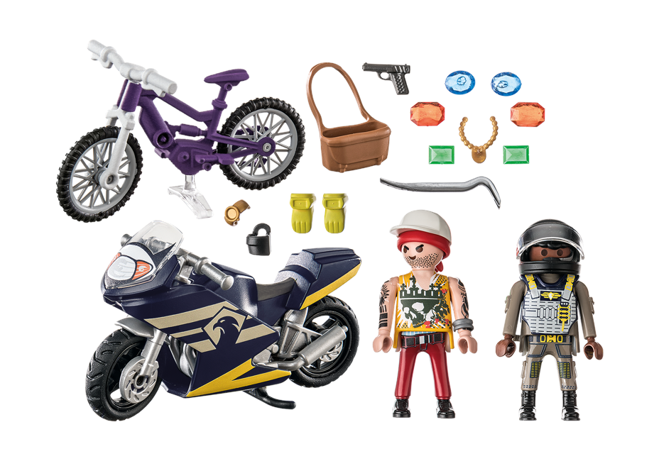 Playmobil - Starter Pack SEK and Jewel Thief (71255)