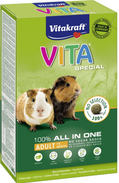 Vitakraft - BLAND 3 FOR 108 - Vita Special Adult Marsvin 600gr