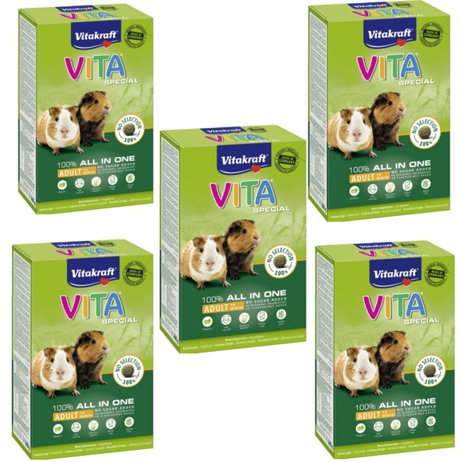 Vitakraft - Vita Special Adult Guinea pigs 5x600gr - (bundle)