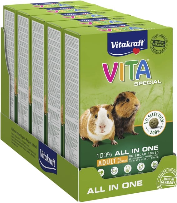 Vitakraft - Marsvinfoder - Vita Special Adult Marsvin 5 x 600gr
