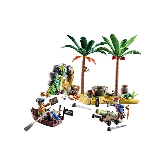Playmobil - Pirate Treasure Island with Skeleton (70962)