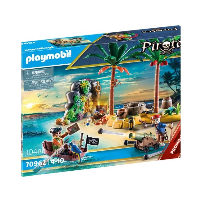 Kaufe Playmobil - Piratenschatzinsel mit (70962)