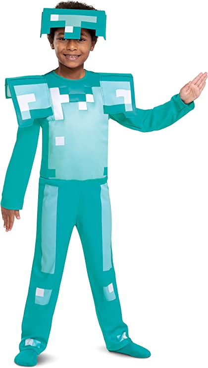 Disguise - Minecraft Costume - Diamond Armor (104 cm) - Leker
