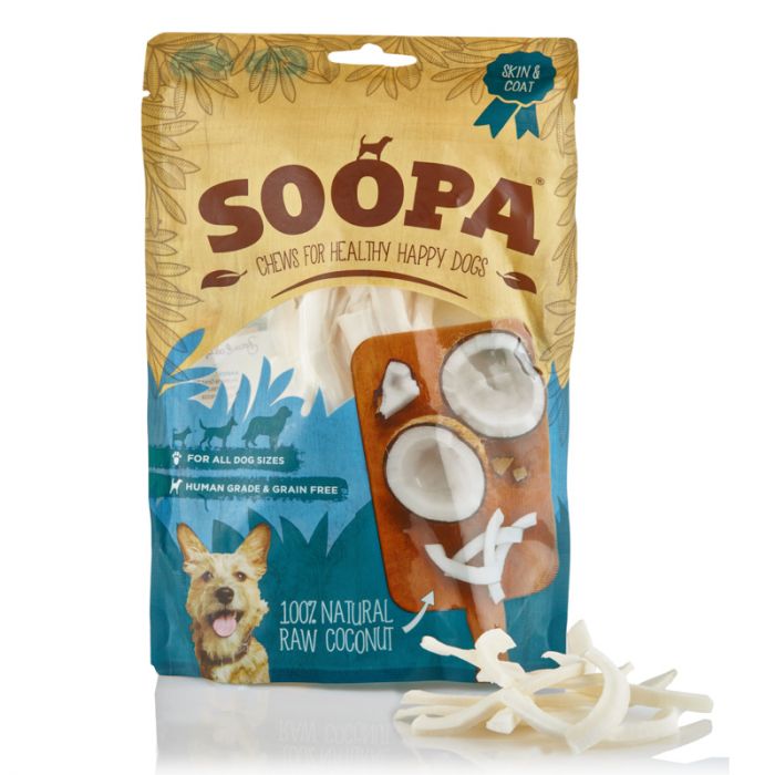 SOOPA - Coconut Chews 100g - (SO920029) - Kjæledyr og utstyr
