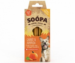 SOOPA - BLAND 3 FOR 108 - Dental Sticks Carrot & Pumpkin 100g