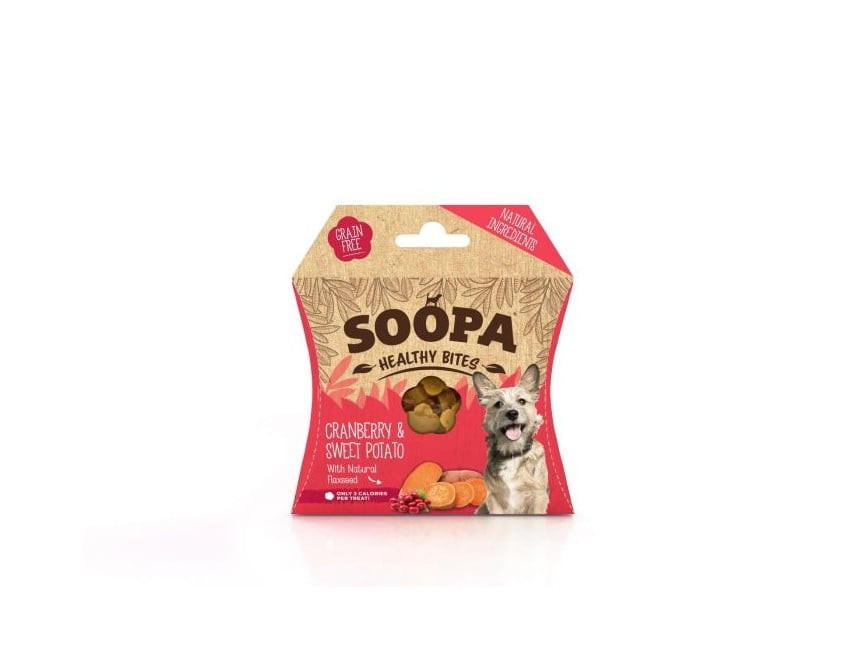 SOOPA - BLAND 4 for 119 -Healthy Bites Cranberry & Sweet Potato 50g