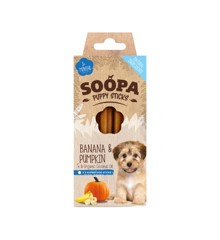 SOOPA - BLAND 3 FOR 108 - Puppy Sticks Banana & Pumpkin 100g
