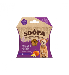 SOOPA - BLAND 4 for 119 -Senior Bites Banana & Pumpkin 50g