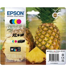 Epson - T604 Multipack 4-Farben Tinte XL Schwarz/Std. CMY