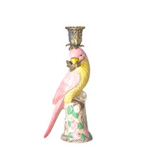 Rice - Ceramic Candle Holder in Bird Shape Pink