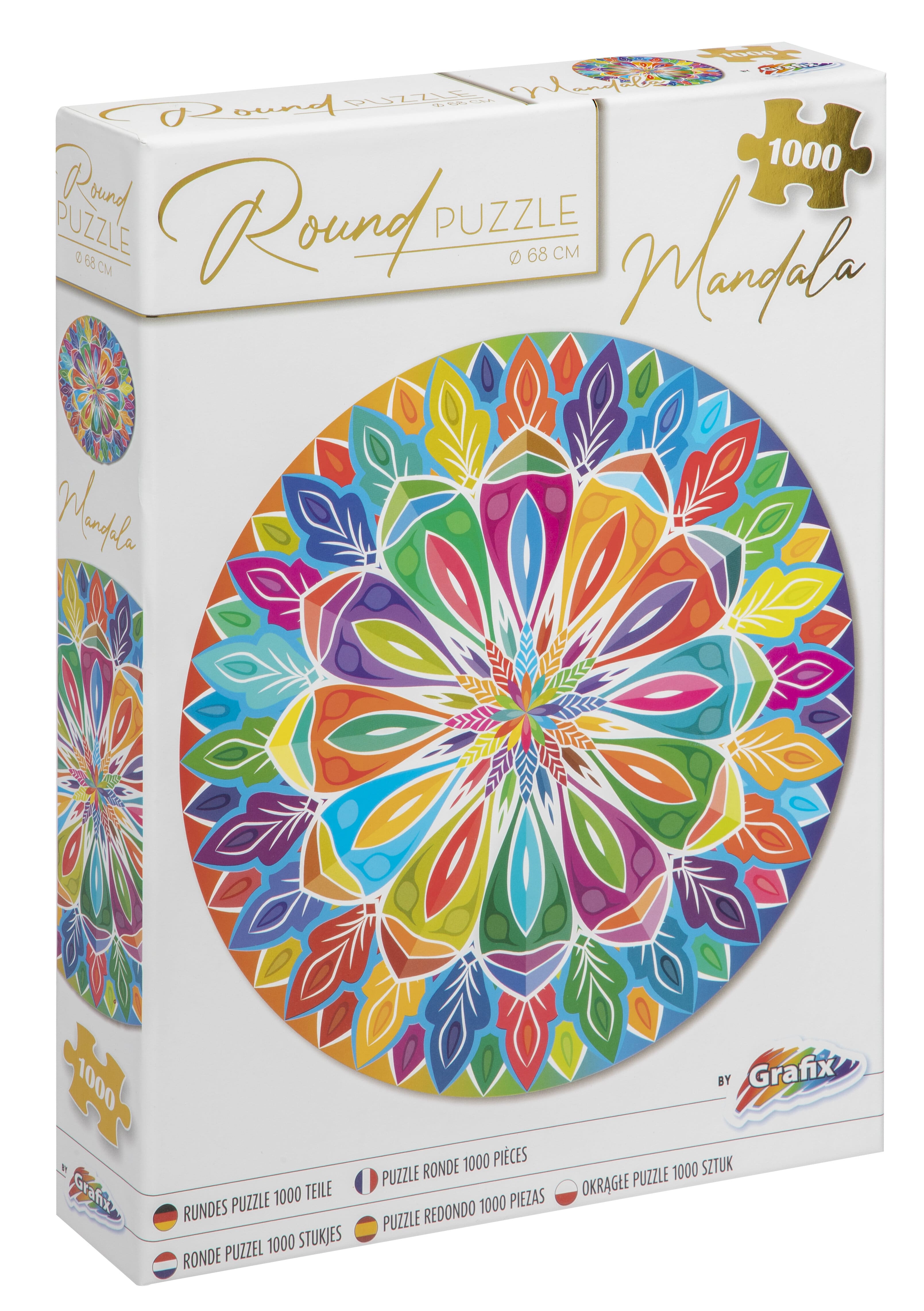timer Laster het formulier Koop Grafix - Mandala Round Puzzle 1000 pcs - (K-400052)