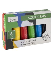 Nassau - Paint Acrylic Basic 6x120ml - (K-AR0747/GE)
