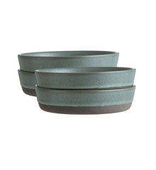 RAW - Soup plates - 4 pcs - Northern Green
