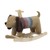 Bloomingville MINI - Charlie Rocking Toy, Dog, Brown, Polyester (82054120) thumbnail-2