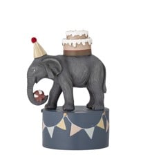Bloomingville MINI - Elephant Flor Candlestick - Grey (82054474)