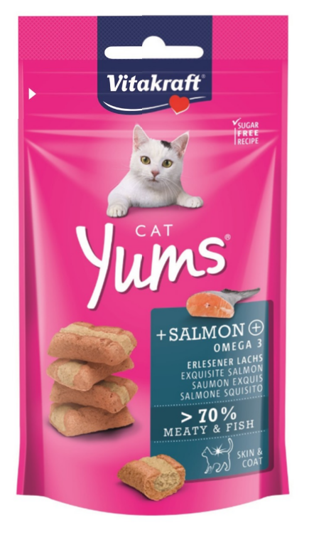 Vitakraft - Cat Yums laks MSC 40gr